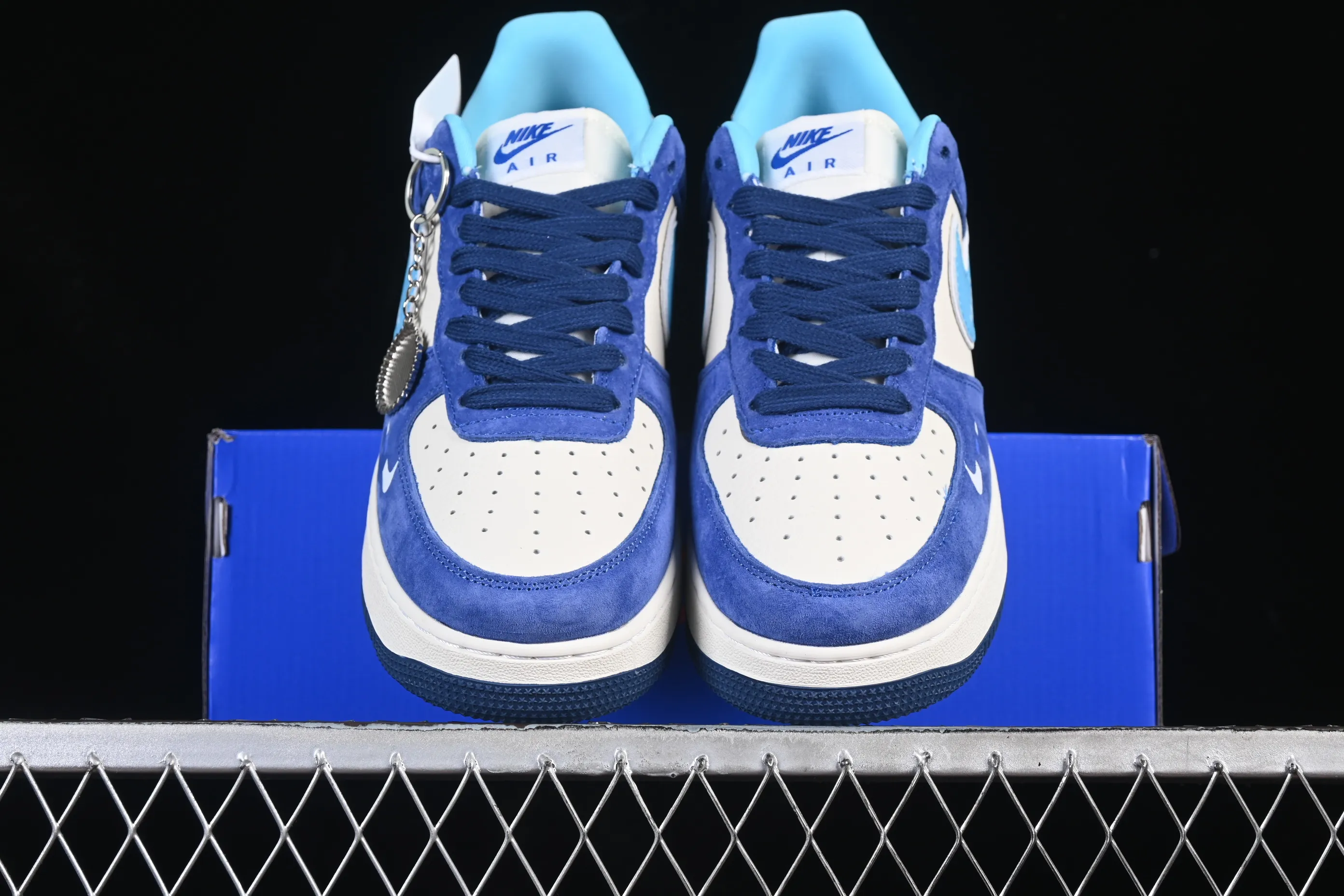 All categories Nk Air Force 1 Air Force series Nk Air Force 1 Low Air Force low top Nike Air Force 1'07 Low UN joint suede blue Air Force 1 low top casual sneakers SY1388-003